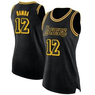 Women's Mo Bamba Los Angeles Lakers Black Swingman Jersey - City Edition