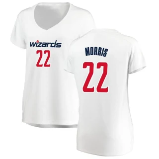 Women's Monte Morris Washington Wizards White Fast Break Jersey - Association Edition