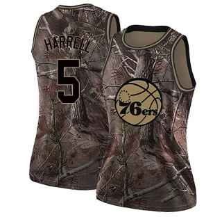 Women's Montrezl Harrell Philadelphia 76ers Camo Swingman Realtree Collection Jersey