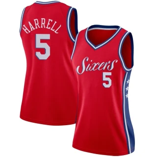 Women's Montrezl Harrell Philadelphia 76ers Red Swingman Jersey - Statement Edition