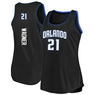 Women's Moritz Wagner Orlando Magic Black Fast Break 2019/20 Tank Jersey - Icon Edition