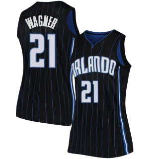 Women's Moritz Wagner Orlando Magic Black Swingman Jersey - Statement Edition