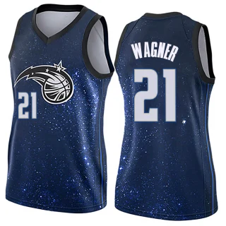 Women's Moritz Wagner Orlando Magic Blue Swingman Jersey - City Edition