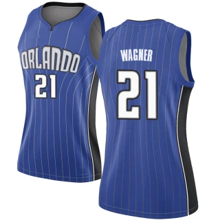 Women's Moritz Wagner Orlando Magic Royal Swingman Jersey - Icon Edition