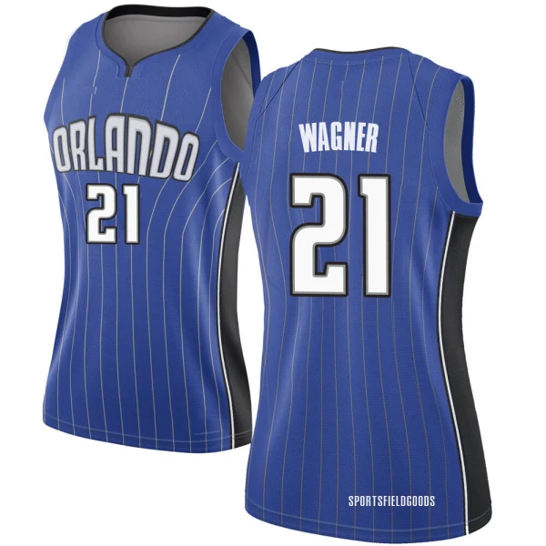 Women's Moritz Wagner Orlando Magic Royal Swingman Jersey - Icon Edition