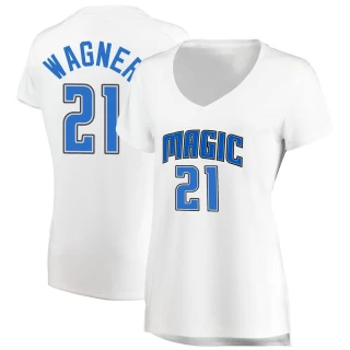 Women's Moritz Wagner Orlando Magic White Fast Break Jersey - Association Edition