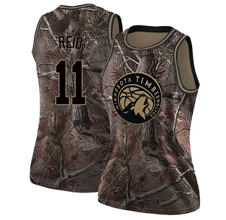 Women's Naz Reid Minnesota Timberwolves Camo Swingman Realtree Collection Jersey