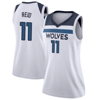 Women's Naz Reid Minnesota Timberwolves White Swingman Jersey - Association Edition