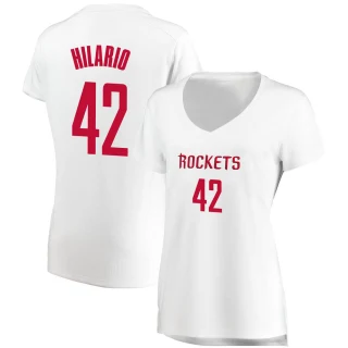 Women's Nene Hilario Houston Rockets White Fast Break Jersey - Association Edition
