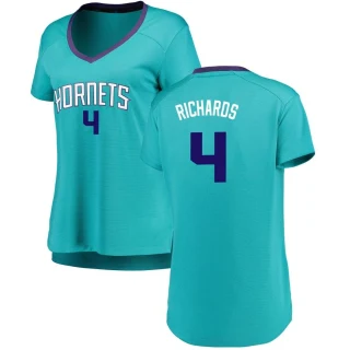 Women's Nick Richards Charlotte Hornets Teal Fast Break Fanatics Brand Jersey - Icon Edition
