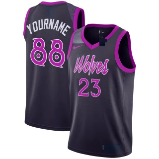 Women's Nickeil Alexander-Walker Minnesota Timberwolves Navy Swingman Jersey - Icon Edition