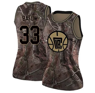 Women's Nicolas Batum Los Angeles Clippers Camo Swingman Realtree Collection Jersey