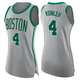 Women's Noah Vonleh Boston Celtics Gray Swingman Jersey - City Edition