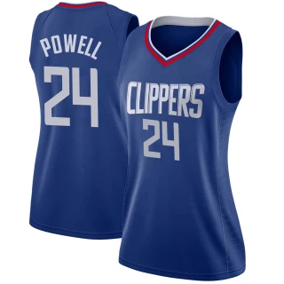 Women's Norman Powell Los Angeles Clippers Blue Swingman Jersey - Icon Edition