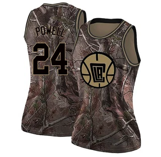 Women's Norman Powell Los Angeles Clippers Camo Swingman Realtree Collection Jersey