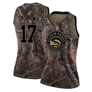 Women's Onyeka Okongwu Atlanta Hawks Camo Swingman Realtree Collection Jersey