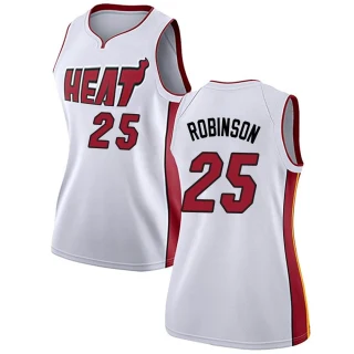 Women's Orlando Robinson Miami Heat White Swingman Jersey - Association Edition