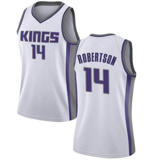 Women's Oscar Robertson Sacramento Kings White Swingman Jersey - Association Edition