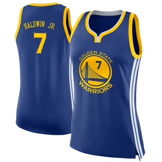 Women's Patrick Baldwin Jr. Golden State Warriors Blue Swingman Jersey - Icon Edition