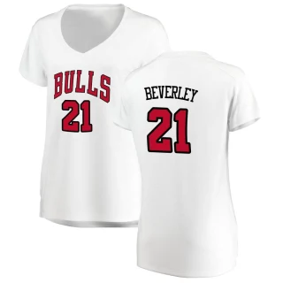Women's Patrick Beverley Chicago Bulls White Fast Break Jersey - Association Edition