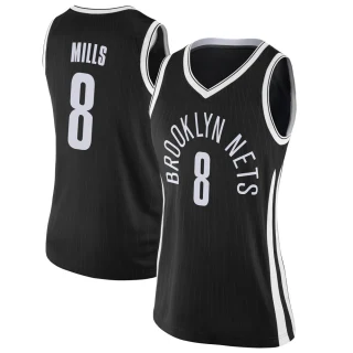 Women's Patty Mills Brooklyn Nets Black Swingman Jersey - City Edition