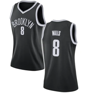 Women's Patty Mills Brooklyn Nets Black Swingman Jersey - Icon Edition