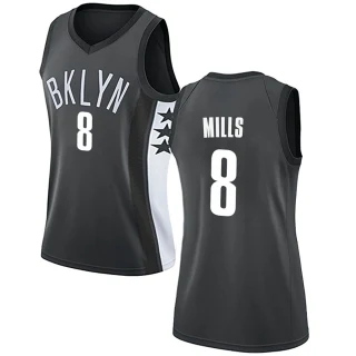 Women's Patty Mills Brooklyn Nets Gray Swingman Jersey - Statement Edition