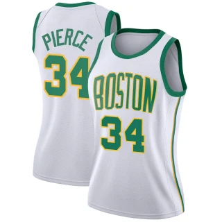 Women's Paul Pierce Boston Celtics White Swingman 2018/19 Jersey - City Edition