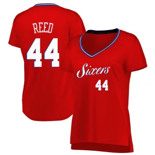 Women's Paul Reed Philadelphia 76ers Red Fast Break Jersey - Statement Edition