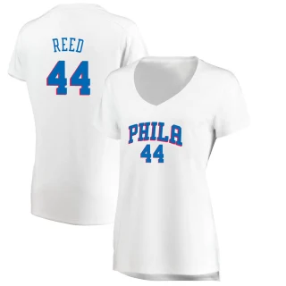 Women's Paul Reed Philadelphia 76ers White Fast Break Jersey - Association Edition