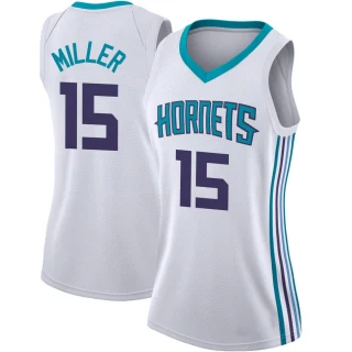 Women's Percy Miller Charlotte Hornets White Swingman Jordan Brand Jersey - Association Edition
