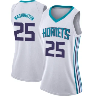 Women's P.J. Washington Charlotte Hornets White Swingman Jordan Brand Jersey - Association Edition