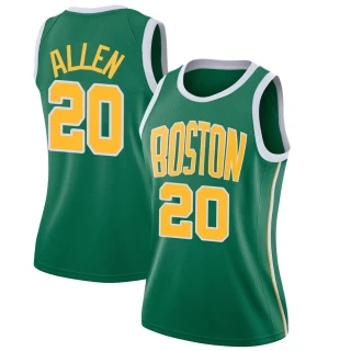 Women's Ray Allen Boston Celtics Green Swingman 2018/19 Jersey - Earned Edition