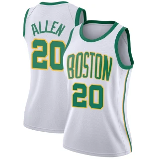 Women's Ray Allen Boston Celtics White Swingman 2018/19 Jersey - City Edition