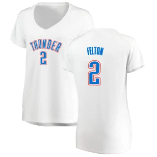 Women's Raymond Felton Oklahoma City Thunder White Fast Break Replica Jersey - Association Edition