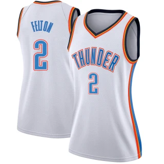Women's Raymond Felton Oklahoma City Thunder White Swingman Jersey - Association Edition