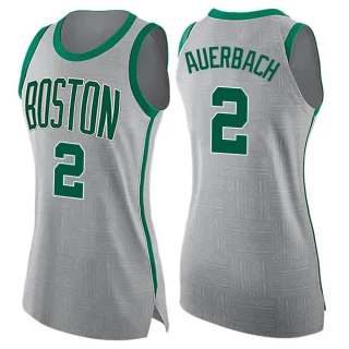 Women's Red Auerbach Boston Celtics Red Swingman Gray Jersey - City Edition