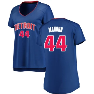 Women's Rick Mahorn Detroit Pistons Royal Fast Break Jersey - Icon Edition