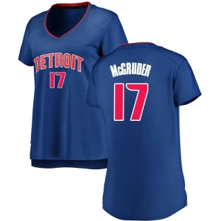 Women's Rodney McGruder Detroit Pistons Royal Fast Break Jersey - Icon Edition