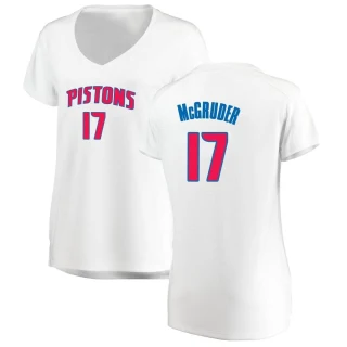Women's Rodney McGruder Detroit Pistons White Fast Break Jersey - Association Edition