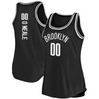 Women's Royce O'Neale Brooklyn Nets Black Fast Break Tank Jersey - Icon Edition