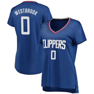Women's Russell Westbrook Los Angeles Clippers Royal Fast Break Jersey - Icon Edition