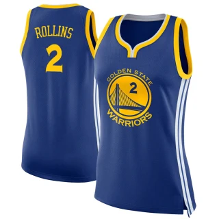 Women's Ryan Rollins Golden State Warriors Blue Swingman Jersey - Icon Edition