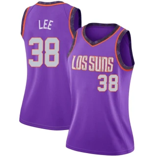 Women's Saben Lee Phoenix Suns Purple Swingman 2018/19 Jersey - City Edition