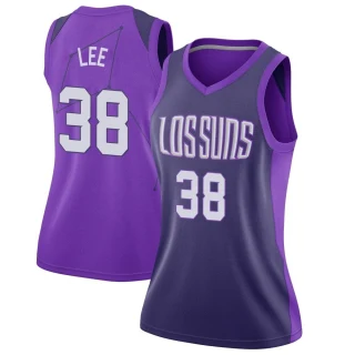 Women's Saben Lee Phoenix Suns Purple Swingman Jersey - City Edition