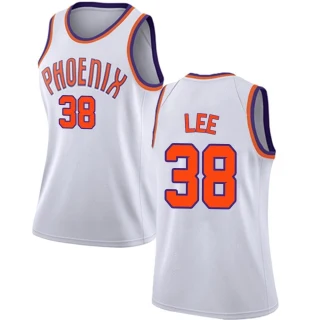 Women's Saben Lee Phoenix Suns White Swingman Jersey - Association Edition