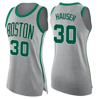 Women's Sam Hauser Boston Celtics Gray Swingman Jersey - City Edition