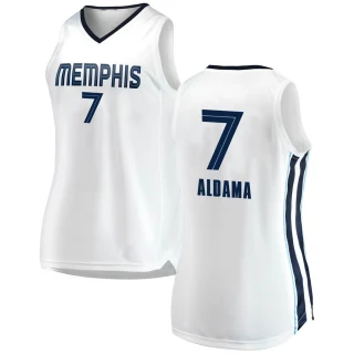 Women's Santi Aldama Memphis Grizzlies White Swingman 2018/19 Jersey - Association Edition