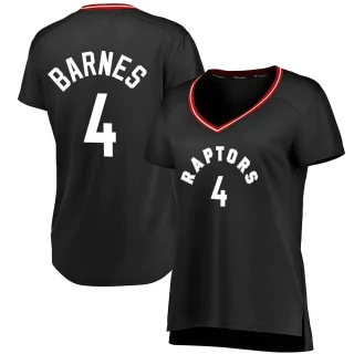 Women's Scottie Barnes Toronto Raptors Black Fast Break Jersey - Iconic Edition