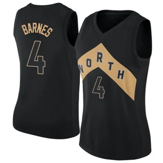 Women's Scottie Barnes Toronto Raptors Black Swingman Jersey - City Edition